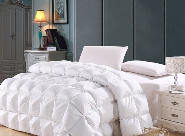 Luxury 90% goose down 5 star quilted hotel duvet inner