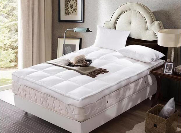 Luxury duck feather and down mattress topper available in all sizes