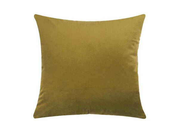 Solid colors luxury velvet cushion decorative throws