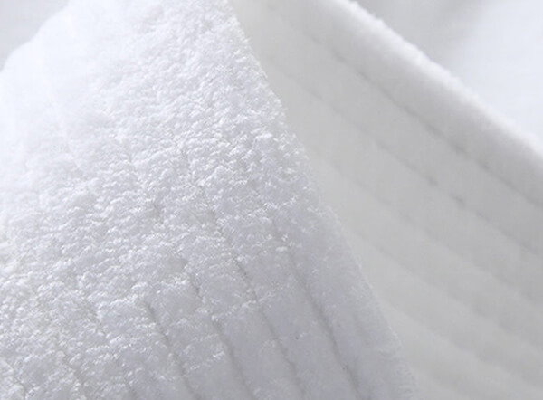 100% cotton terry towel unisex white hotel bath robe