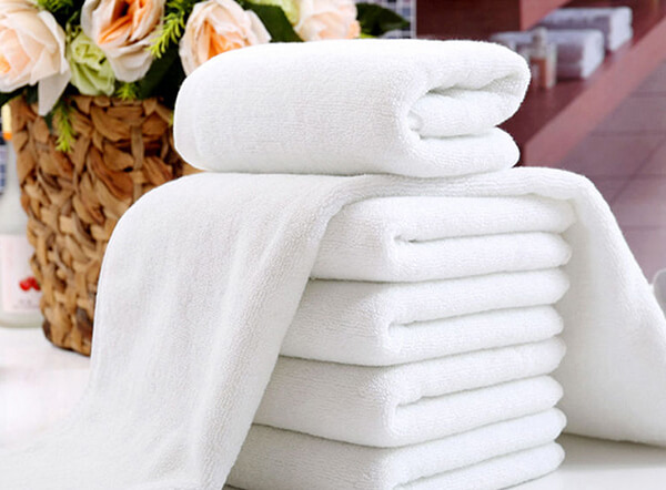 Water absorption cotton high cost effective white towels