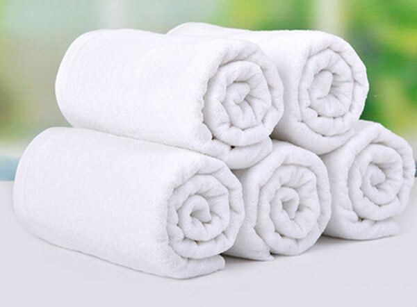 Water absorption cotton high cost effective white towels